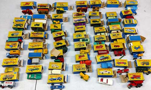 1960s Matchbox collection