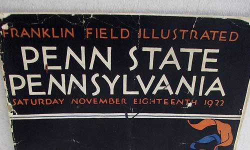 Vintage Penn State Programs (5)