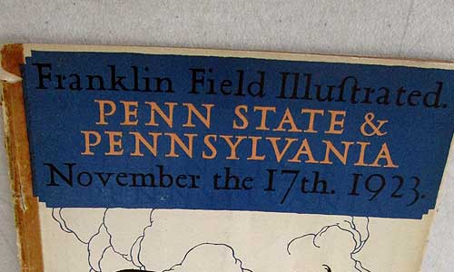 Vintage Penn State Programs (7)