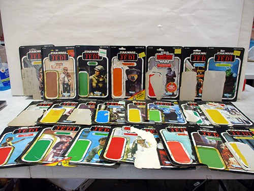 image of Vintage Star Wars Kenner Cardbacks