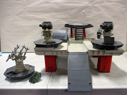 image of Vintage G.I. Joe Headquarters Playset