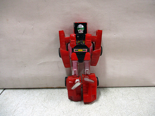 image of Transfomers Red Robot Action Figure