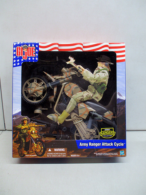 G.I. Joe Army Ranger Attack Cycle Toy image