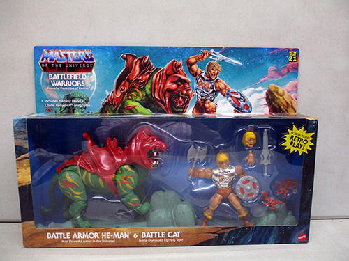 image of Masters of the Universe Battle Armor He-Man & Battle Cat