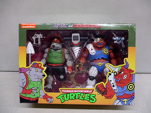 image of Nickelodeon TMNT Dirtbag and Groundchuck Figures