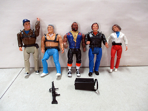 image of A-Team Action Figures Set