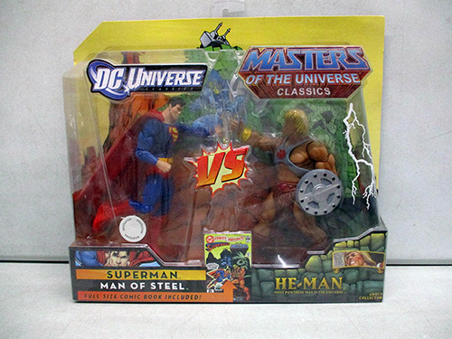 image of DC Universe Classics Superman vs He-Man Figures