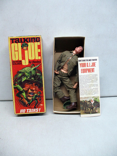 Vintage 1967 Talking G.I. Joe Action Soldier Hasbro image