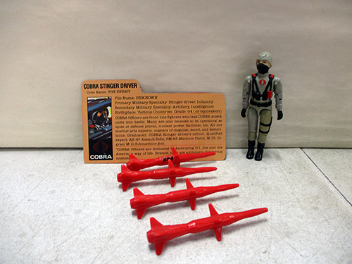 image of Cobra Stinger Driver Figure Set