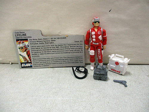 image of G.I. Joe Lifeline Action Figure