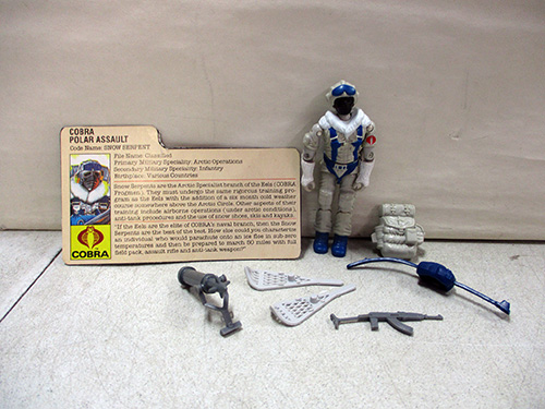 image of G.I. Joe Snow Serpent Figure