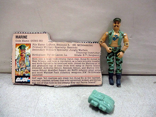 image of 1983 G.I. Joe Gung-Ho Action Figure