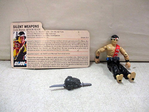 image of G.I. Joe Quick Kick Action Figure