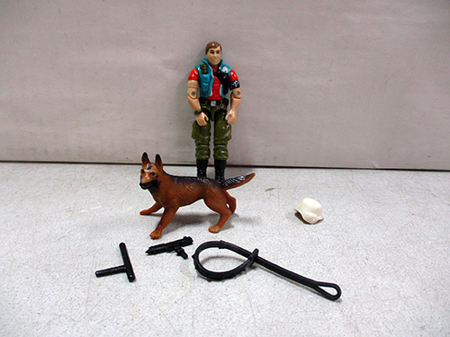 image of GI Joe Junkyard and Mutt Action Figure with Accessories