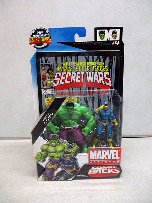 image of Marvel Universe Comic Packs - Hulk and Cyclops