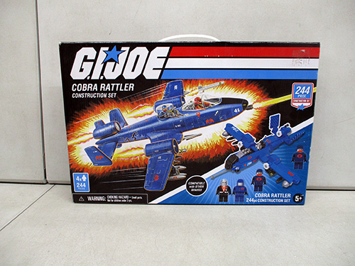 image of G.I. Joe Cobra Rattler Construction Set