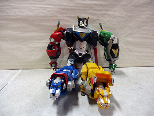 image of Voltron action figure