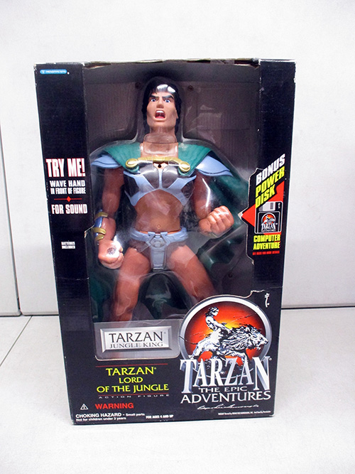 image of Tarzan Lord of the Jungle Action Figure in Box