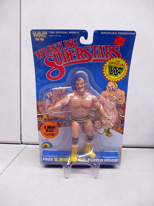 image of WWF Wrestling Superstars B. Brian Blair Action Figure