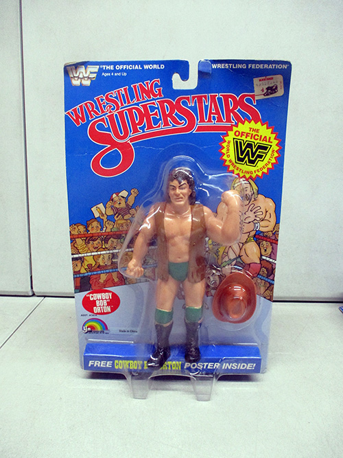 image of WWF Wrestling Superstars Action Figure Mint on Card