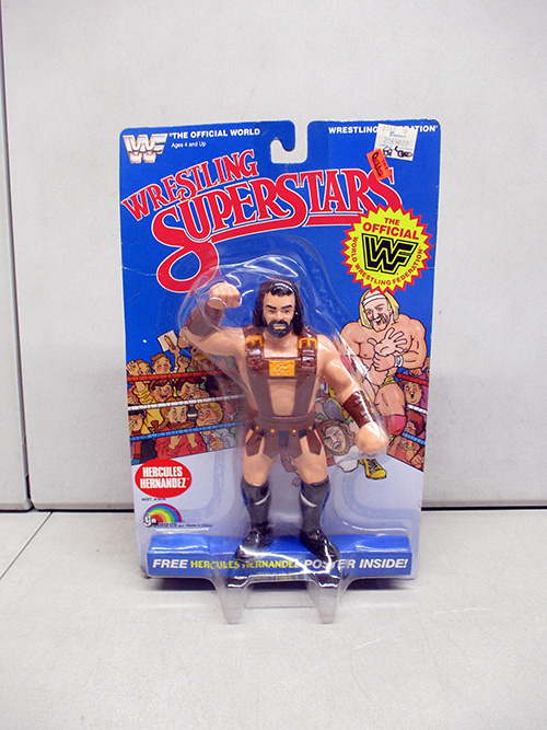 image of WWF Wrestling Superstar Hercules Hernandez Action Figure