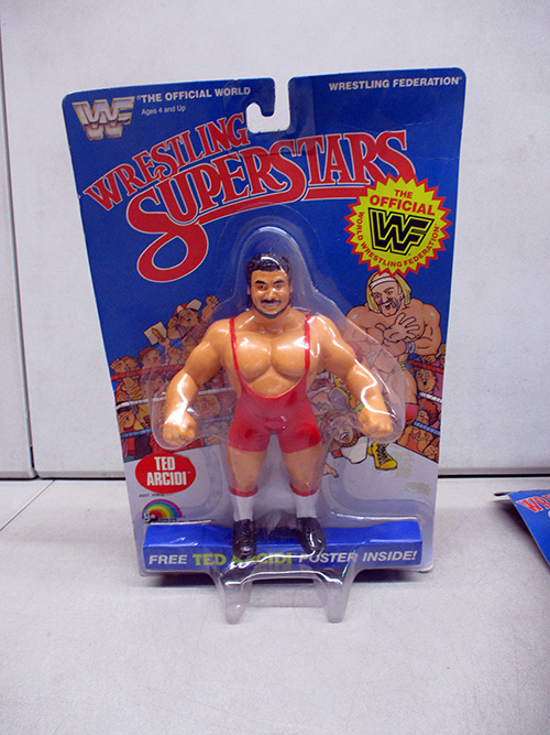 image of WWF Wrestling Superstars Ted Arcidi Action Figure