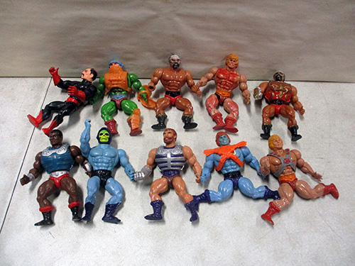 image of Masters of the Universe Action Figures Lot