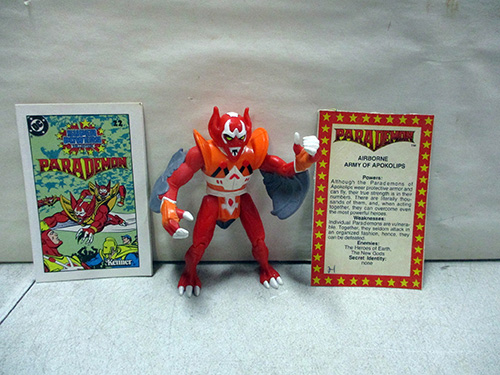 image of DC Super Powers Parademon Figure with Cards