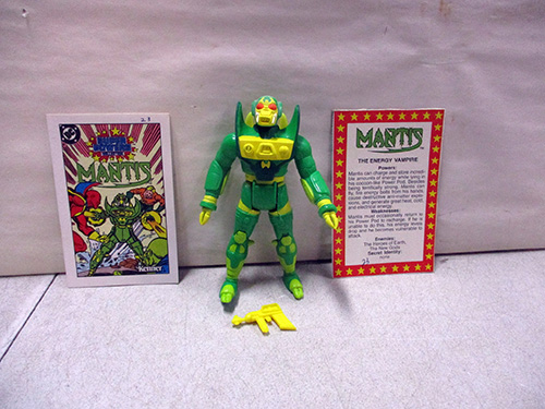 image of Kenner Super Powers Collection Mantis Action Figure 1986