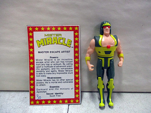 image of Mister Miracle Action Figure with Card