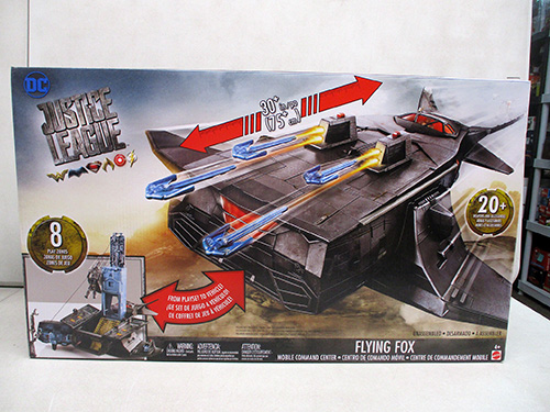 Justice League Flying Fox Playset image