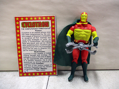 image of Cyclotron Action Figure with Card