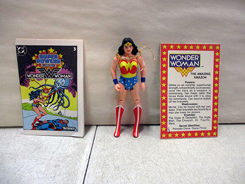 image of Wonder Woman Kenner 1980s Action Figure with Accessories