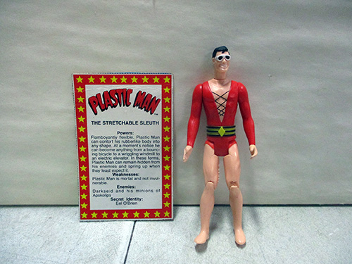 image of Plastic Man Action Figure with Card