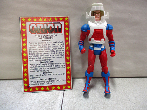 image of Orion Action Figure with Card