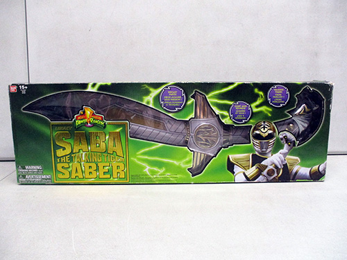 Mighty Morphin Power Rangers Saba Talking Tiger Saber image