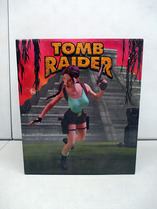 image of Tomb Raider Statue