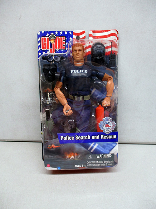 image of G.I. Joe Police Search and Rescue Action Figure