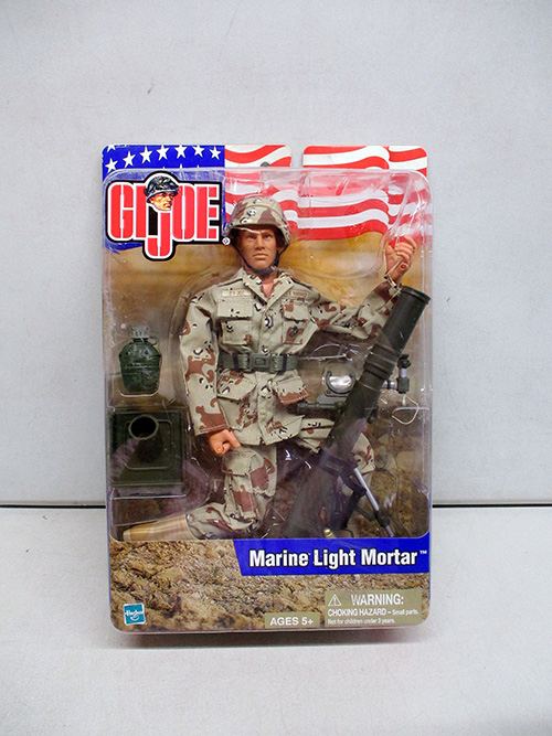 image of GI Joe Marine Light Mortar Action Figure