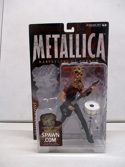 image of Metallica Jason Newsted Action Figure by McFarlane Toys