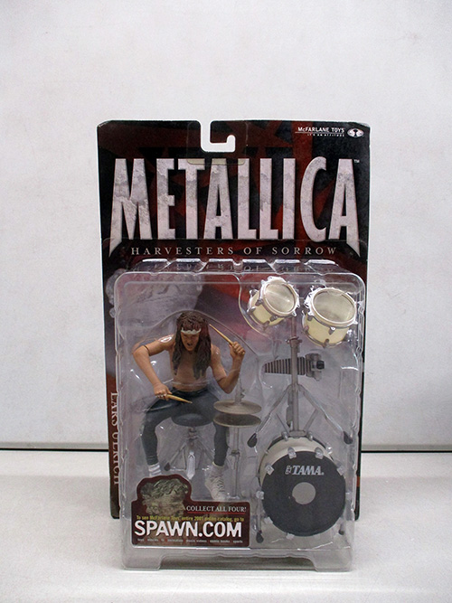 image of Metallica Lars Ulrich Action Figure by McFarlane