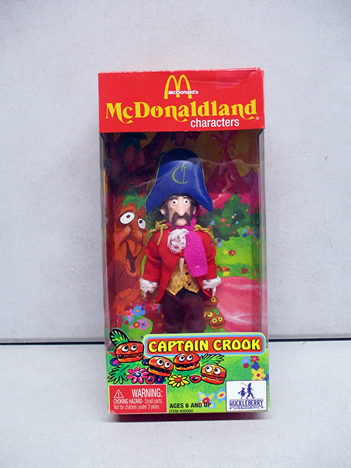 image of McDonald's McDonaldland Captain Crook Figurine