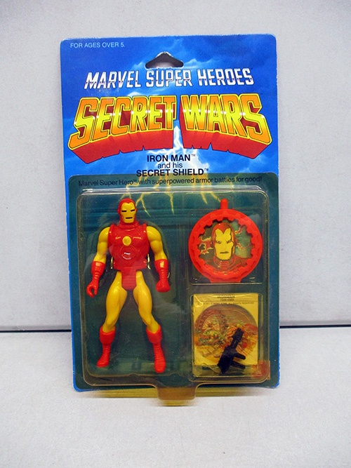 image of 1984 Marvel Secret Wars Iron Man Action Figure