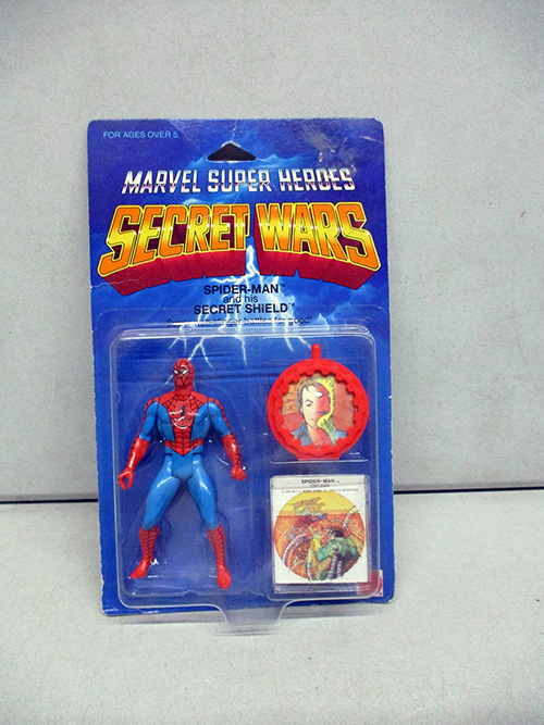 image of Marvel Super Heroes Secret Wars Spider-Man Action Figure