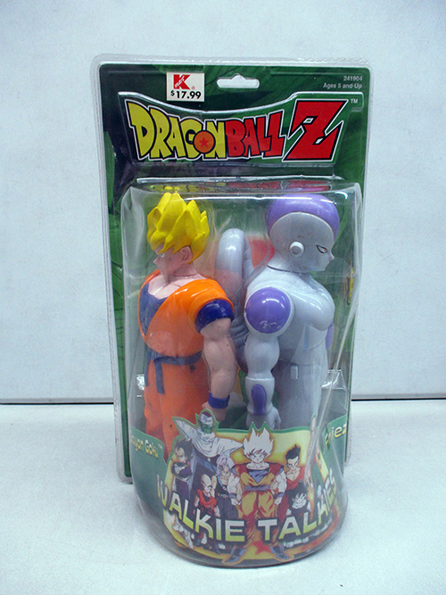 image of Dragon Ball Z Walkie Talkies in Original Packaging