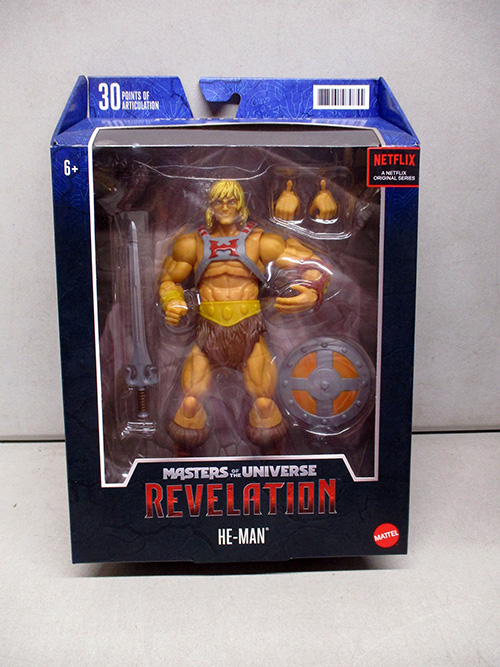 image of Masters of the Universe Revelation He-Man Figure