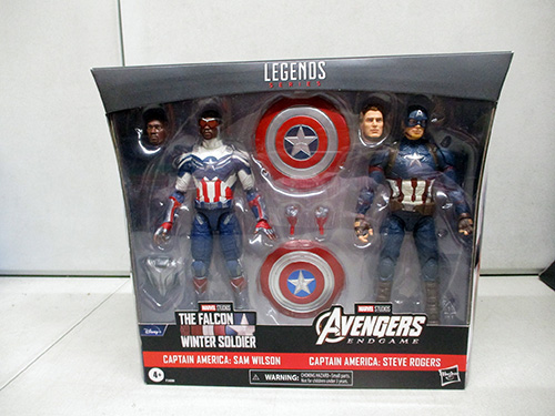 image of Marvel Legends Captain America Figures