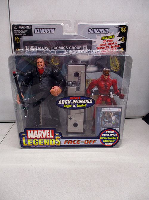 image of Marvel Legends Face-Off Kingpin vs. Daredevil