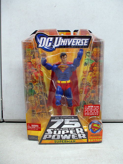 image of DC Universe Superman Action Figure 75th Anniversary