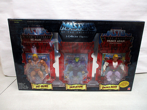 image of Masters of the Universe 3-Figure Collector's Set